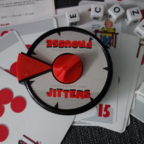 Vintage Milton Bradley Jitters Word Game - Picture 7 of 13